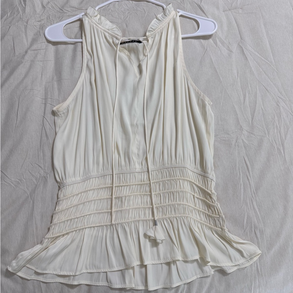 Decker Satin Sleeveless Top